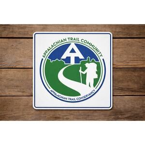 Appalachian National Scenic Trail Community Sign Route Marker Georgia Maine